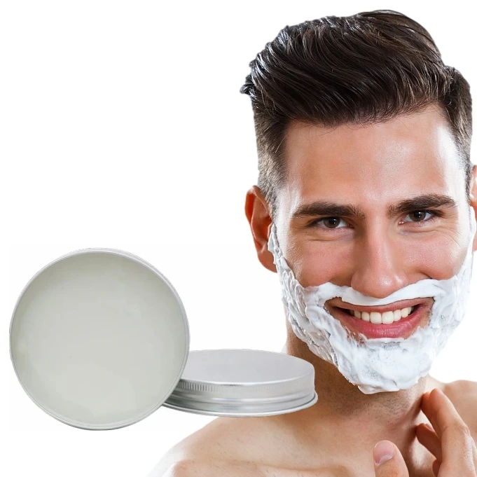 Wholesale organic shaving cream soap private label clear shaving gel cream shave gel mens