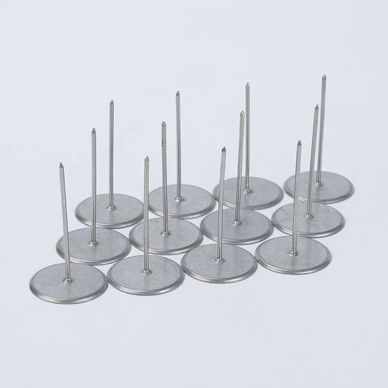 The manufacturer with the best price directly supplies welded nails for pipe insulation connections