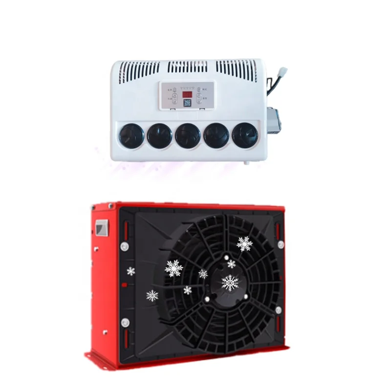 12V 24V semi truck cooler conditioners conditioning parking air conditioner