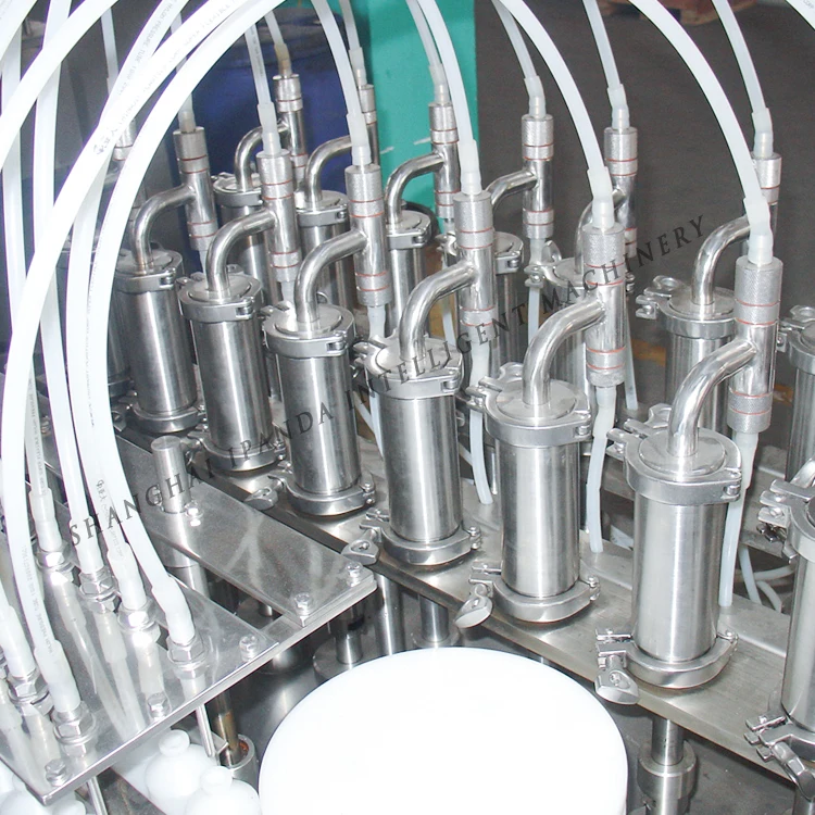 Automatic small-scale liquid agave syrup filling machine