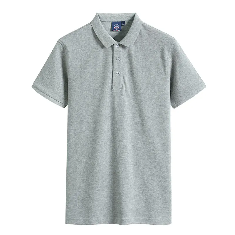 Custom Design  Embroidery Logo Color Combination Polyester Cotton Striped Wholesale Work Spandex Polo T Shirt