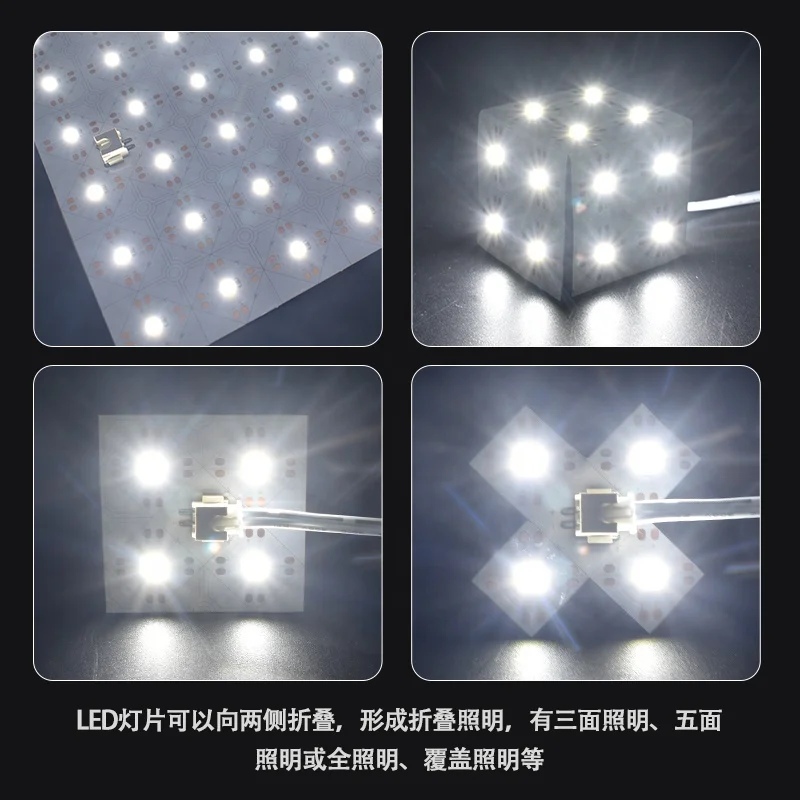 White 6500K Flexible LED Sheet light 490*245mm Panel Sheet For  LED light Box
