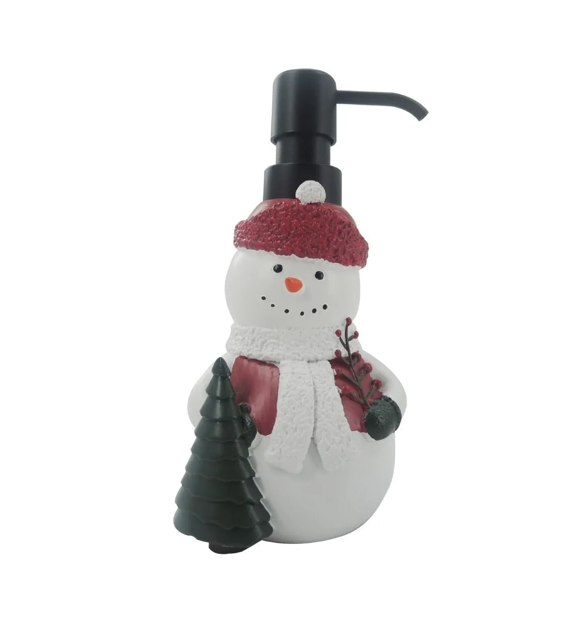 Christmas Theme Decoration Bottle Bathroom Soap Dispenser Santa Claus and Snowman Soap Dispenser