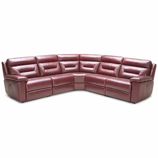 Factory directly wholesale Leather Corner Sofa L-Shaped Corner Sofa Living Room couch Set
