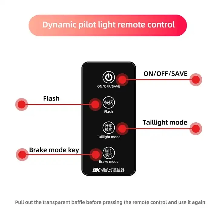NEW Car LED Brake Light 12V Red Triangle F1 Style Tail Light Strobe Parking Warning Light Anti-collision Lamp for Car Truck RV