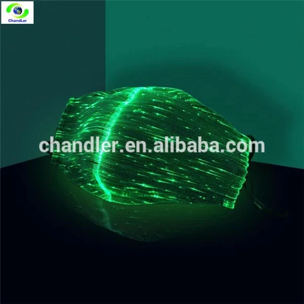 
LED Rave Mask Light Up Mask Glowing 7 Colors Luminous Costumes Party Christmas Halloween for Men Women Childs Face Mask 