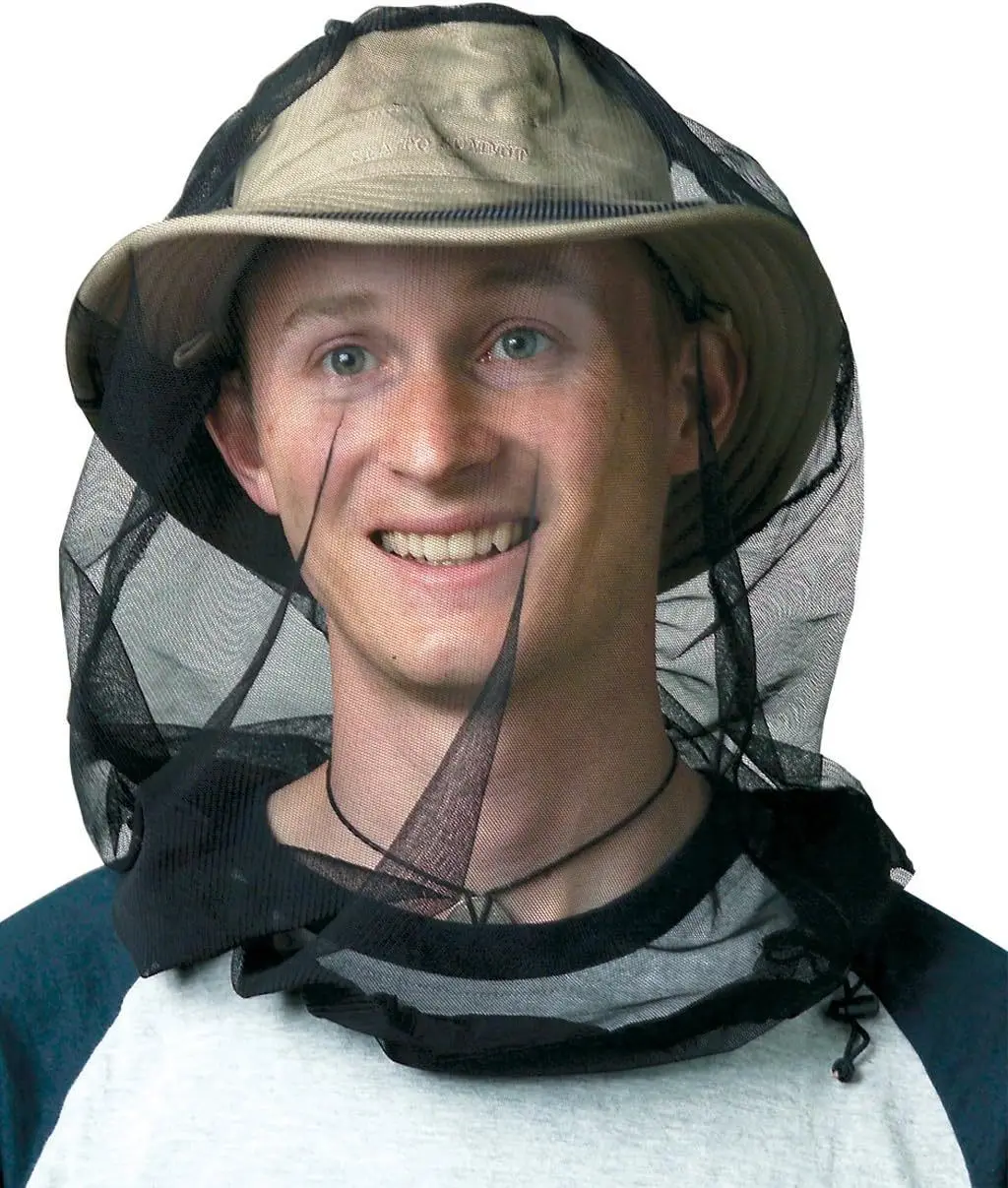 Outdoor  anti-mosquito breathable mosquito net/ multifunctional beekeeping anti-insect veil