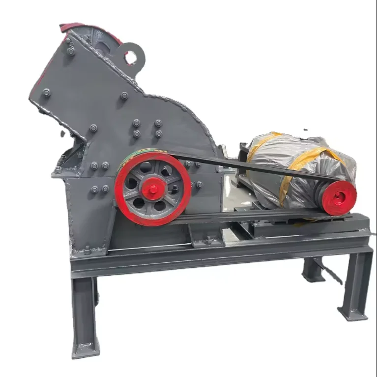 Chinese famous brand Huaye mobile type hammer crusher for rock stone
