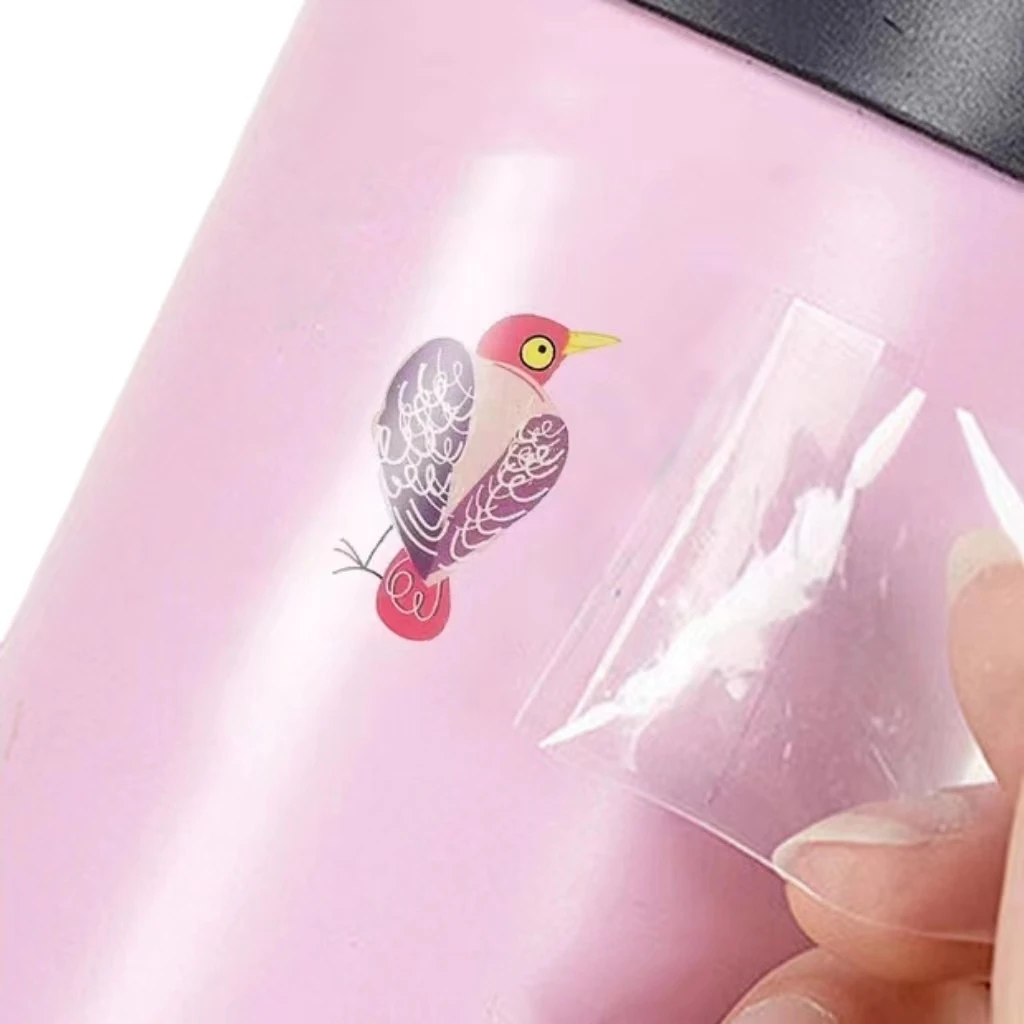 Print Logo Embossed Sticker Labels Journal Stickers Cute Stickers Pack