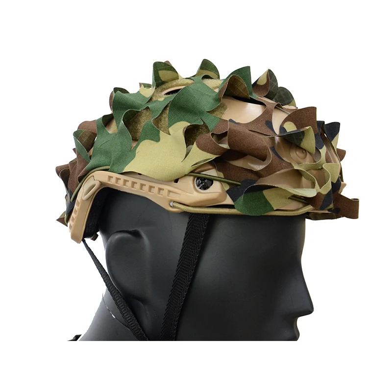 SABADO Camouflage Helmet FAST Cover Hunting Tactical Helmet Mesh Cover
