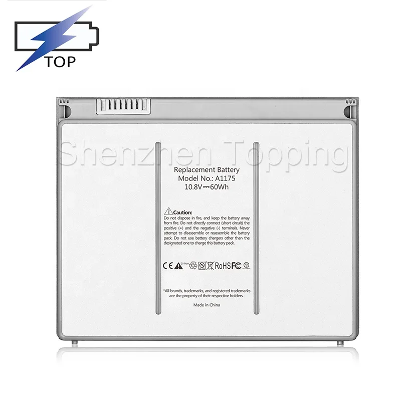 Li-Polymer Battery A1150 A1211 A1226 A1260 For Macbook Pro batteries 15 Inch A1175