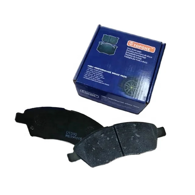 Top One brake pad for Nissan Tiida 2004-2013 D1592 GDB7742 41060-ED525 D1060-1HJ0A D1288 break pad