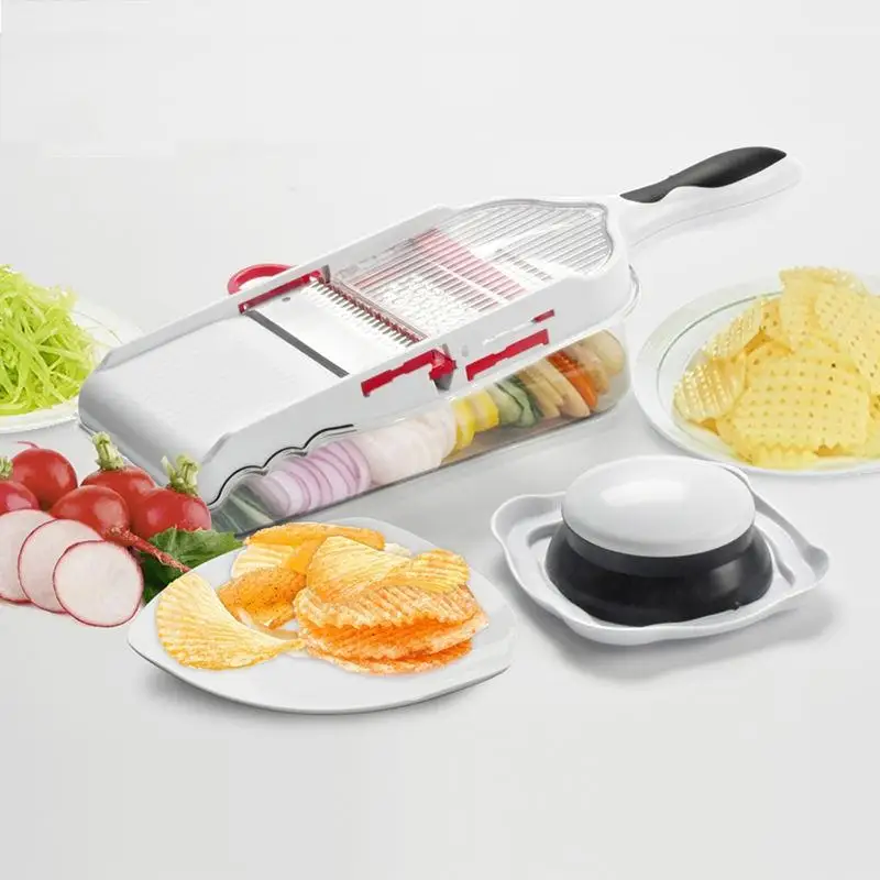 Wholesale of New Product 4 in 1 Food  Vegetable Fruit Chopper Slicer Food Slicer Manual Vegetable Cutter Chopper Cheese Grater