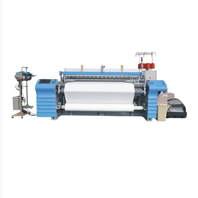 High productivity air jet loom jacquard weaving machine