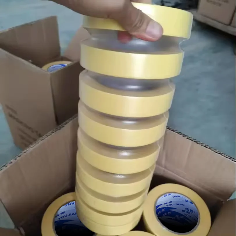 YOUJIANG Factory Outlet High Quality Waterproof Automotive White Masking Tape For Painting