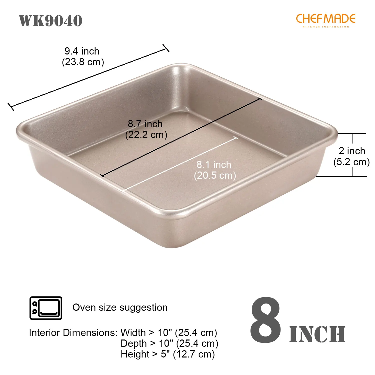 11 Inch Bake Cake Tool Aluminum Alloy Baking Trays