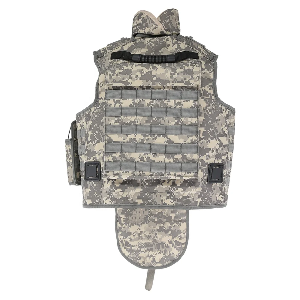 Double Safe ACU Camouflage Full Protection Hunting Other Personal Defense Equipment Comprehensive Protective Tactical Molle Vest