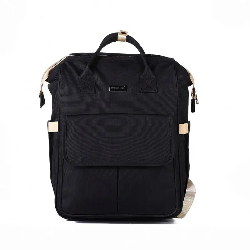 Мама пеленки Dag Рюкзак Мягкие Детские сумка из узорчатой ткани кровать; Рюкзак для подгузников; Рюкзак с пеленкой розовый