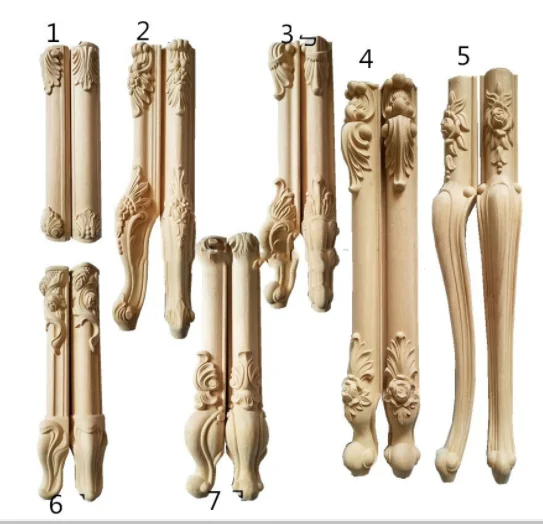 Easy Disassembly Modern Wood Furniture Legs Chair Leg Furniture Replacement Accessories Long Wooden Coffee Table Legs