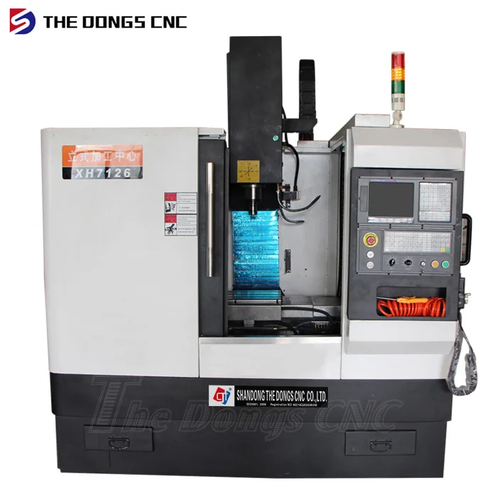 Automatic tool changer 3 axis mini fanuc cnc milling machine