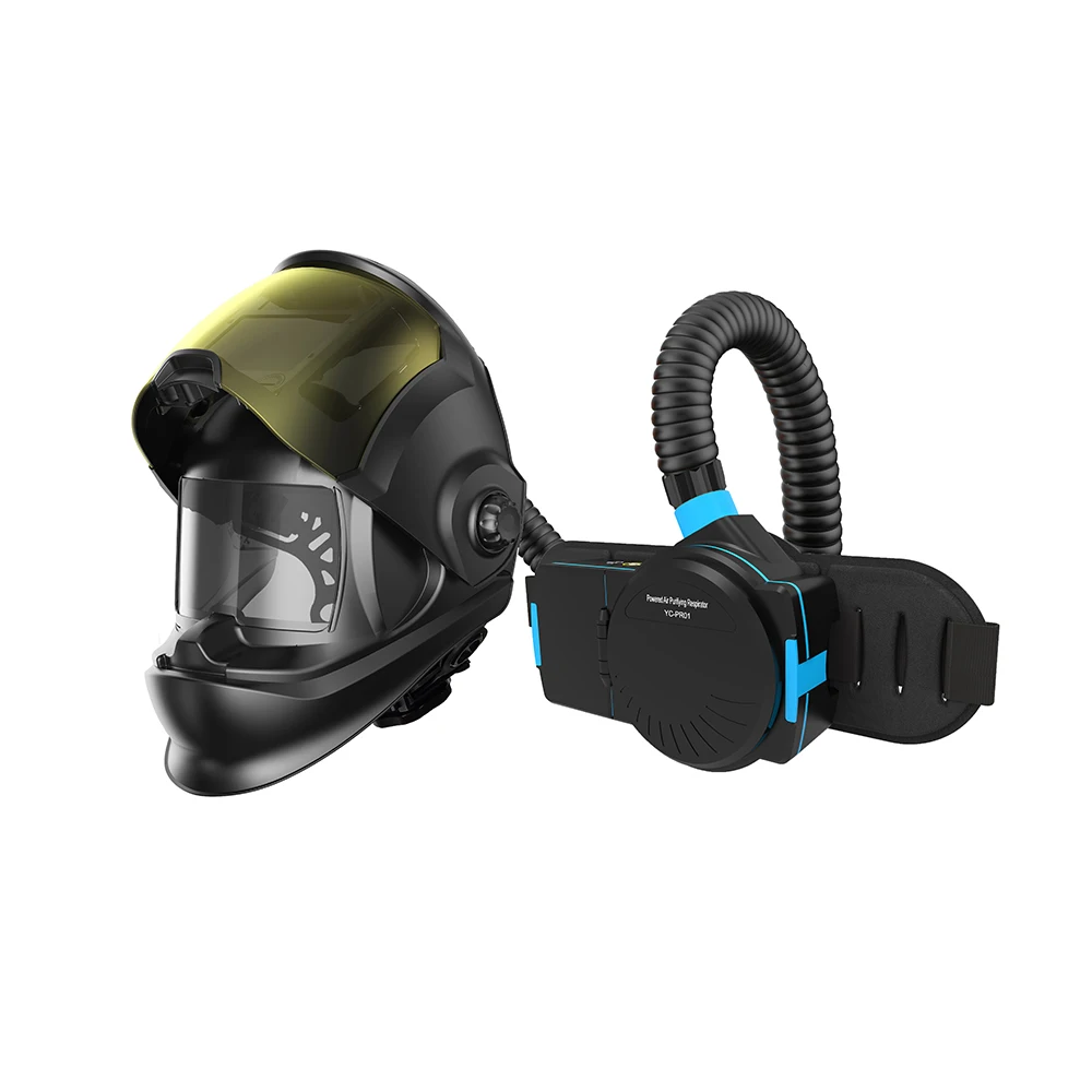 Hot Sales ! ! !  TH3 Filter Class CE Standard Flip- top Design ARC MIG Welding Helmet Powered Air Purifying Respirator