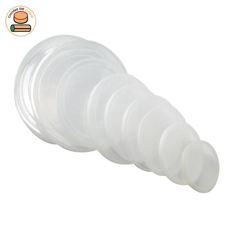 Plastic bottle can cover caps plastic lids for cans paper tube accessories plastic can cover different colors