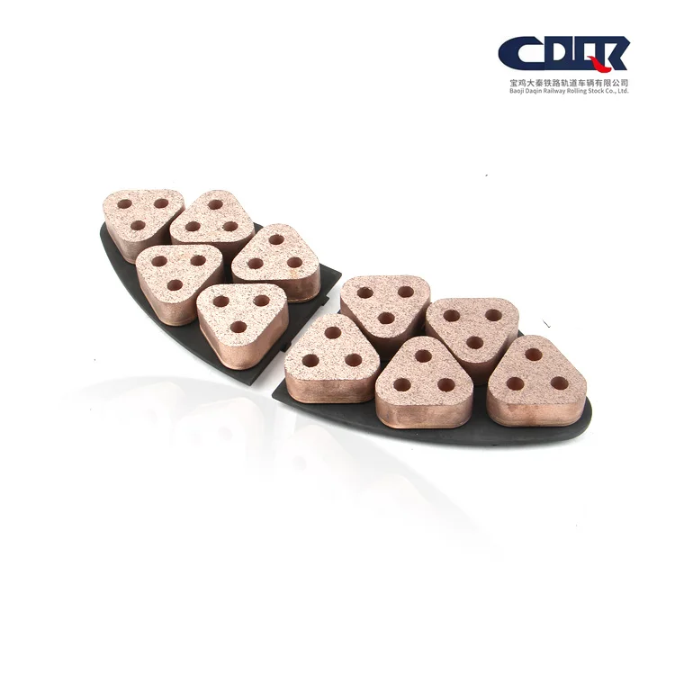 Railway Vehicle Brake Pads Essential Train Parts & Accessories