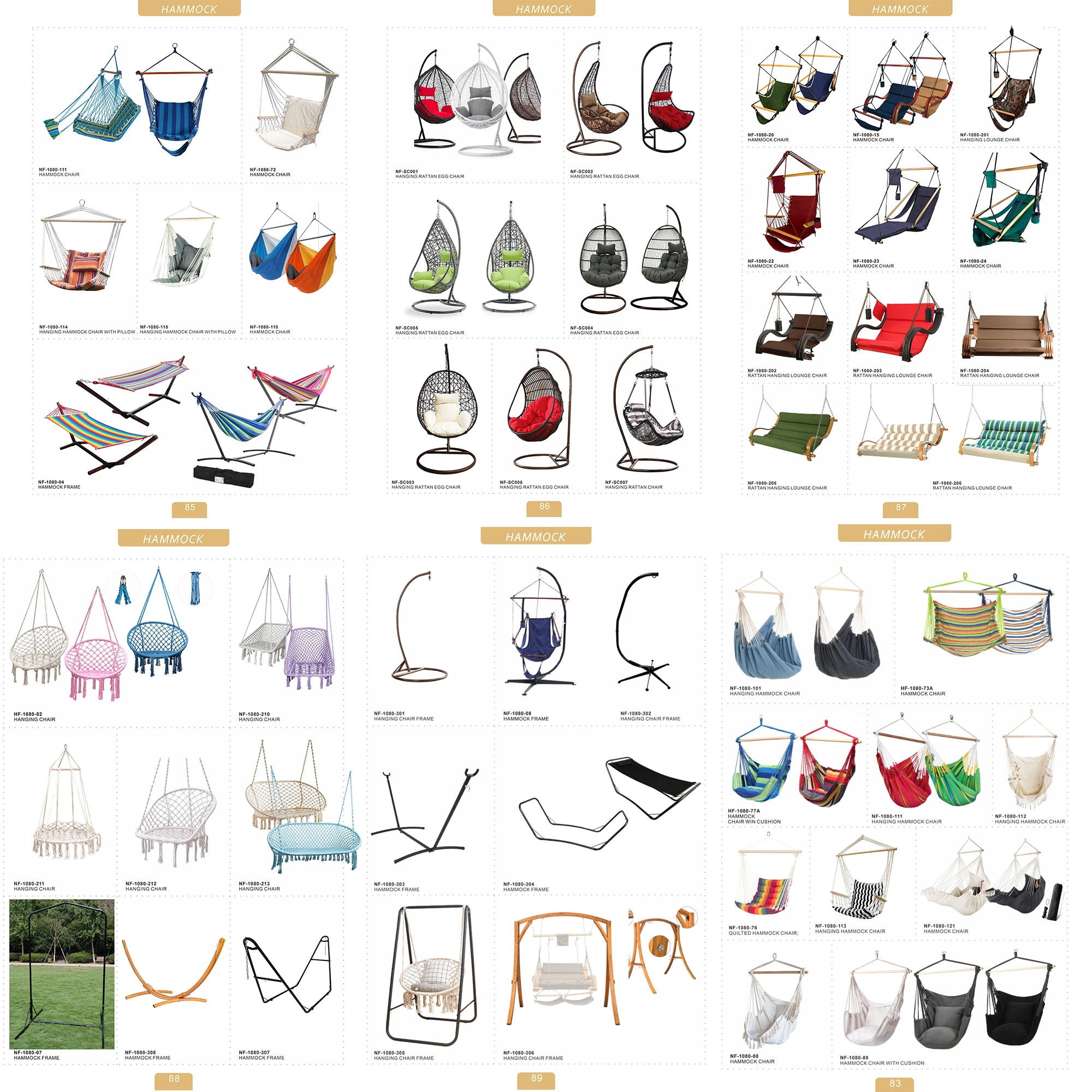 cotton macrame handmade Baby hammock hanging swing seat chair