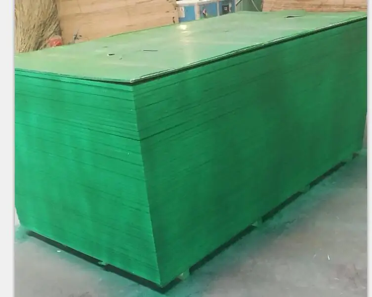 Новая фанера с зеленой пленкой/строительная опалубка нового типа