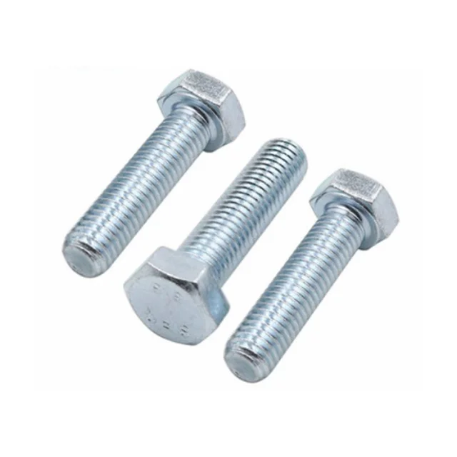 Hexagonal bolts Galvanized carbon steel extension bolts 8.8 10.9 12.9 DIN934 M20 bolts