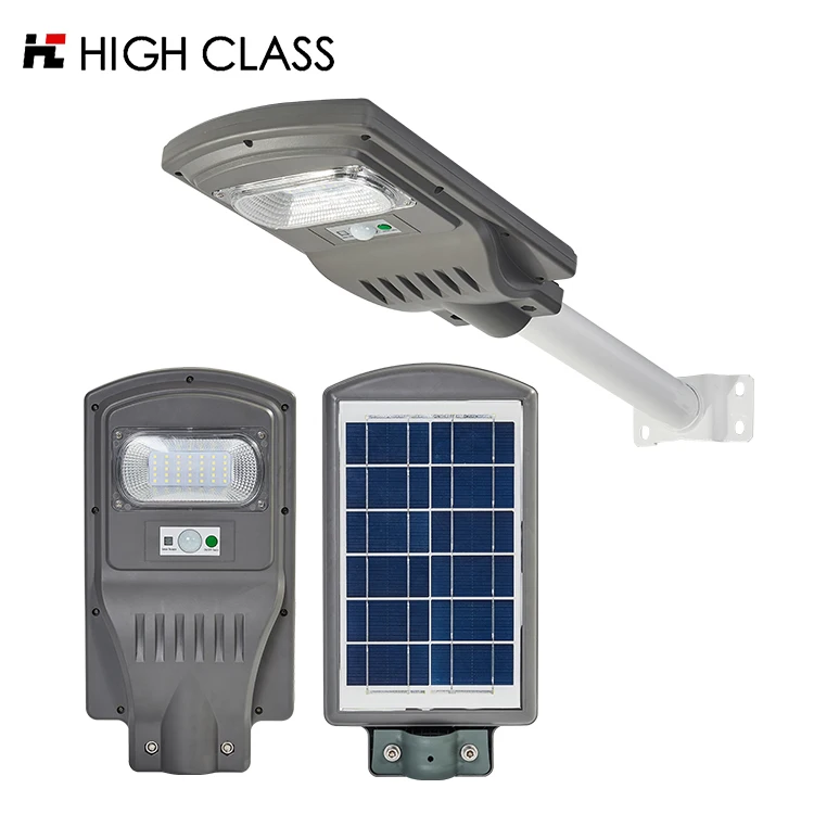 HIGH CLASS 365 days lighting outdoor rainproof ip66 light control 100w 200w 300w led solar street light
