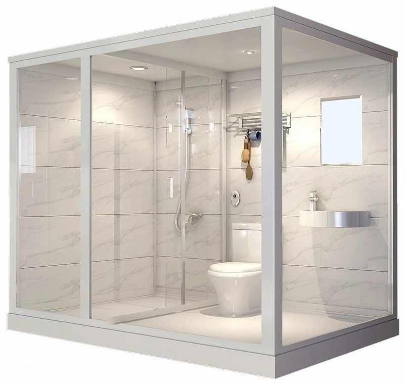 Modular Shower Room Unit Prefab Bathroom Pod Modern Integrated Bathroom Pod