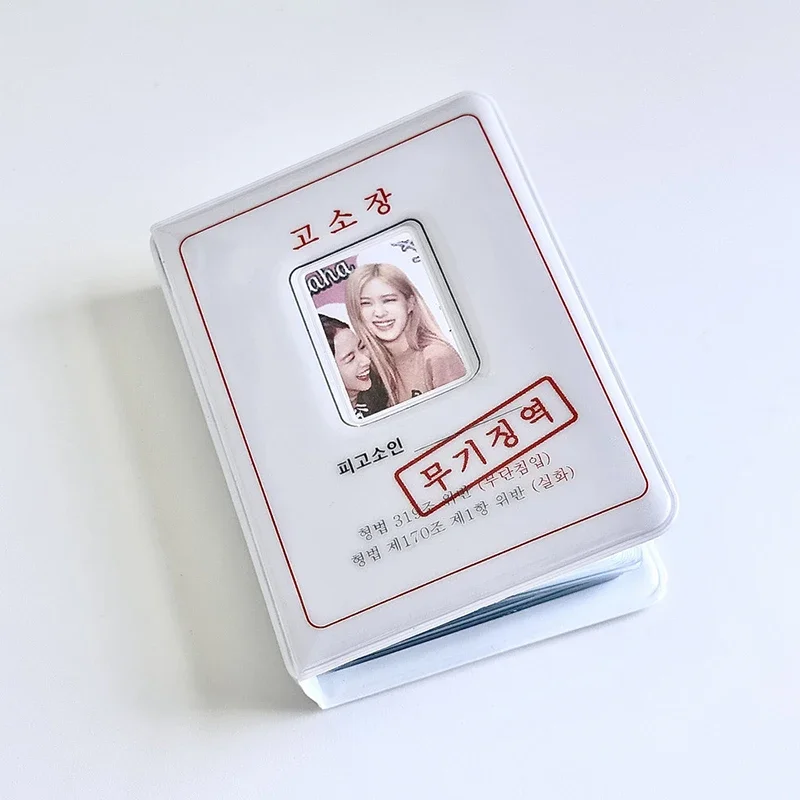 3in идол карты собирать книги Kpop фотоальбом фотокарточка корейское резюме альбом для переплета фотографий
