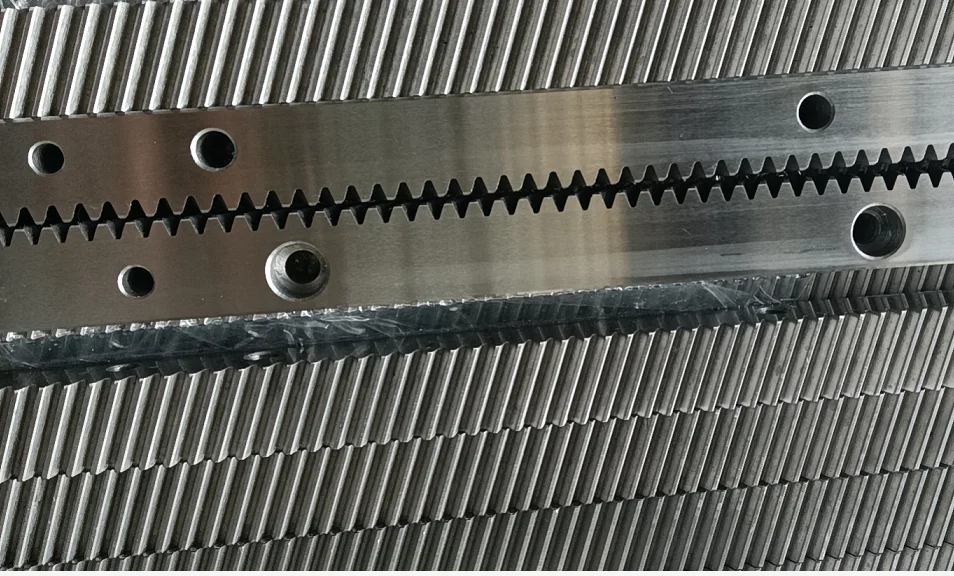 Factory making cheap price high quality S45C steel nylon and plastic helical gear rack for sliding gate