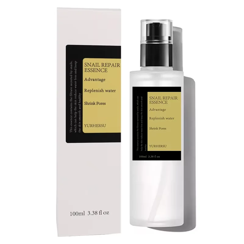 Private Label Skin Repair Snail Mucin Serum For Dark Spots And Fine Lines Anti Aging Skin Care Face Serum With 96% Snail Mucin