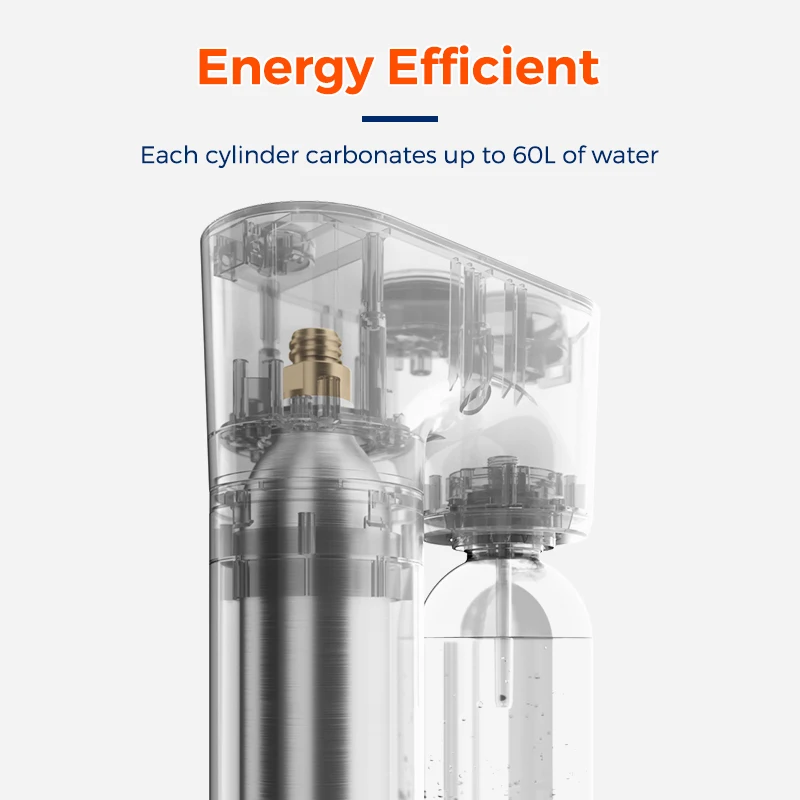 Factory Supply China Wholesale Water Soda Maker Desktop CO2 Soda Bottle Filling Machine Home Machine Soda Gas Drink Machine