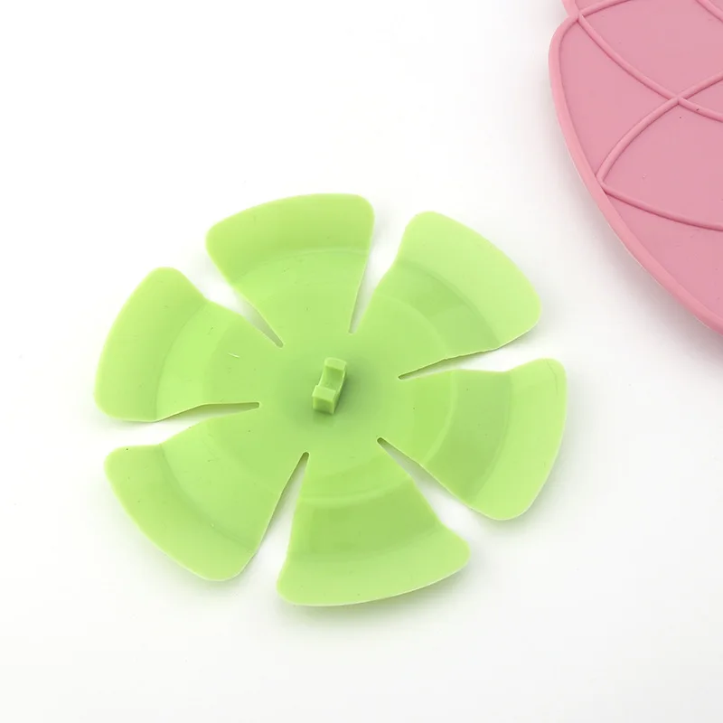 Multifunctional household kitchen large silicone spill-proof pot thickened casserole cover splash-proof and leak-proof porridge