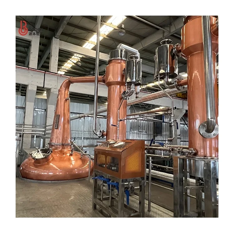 Factory copper stills pot still whiskey distiller Supplier