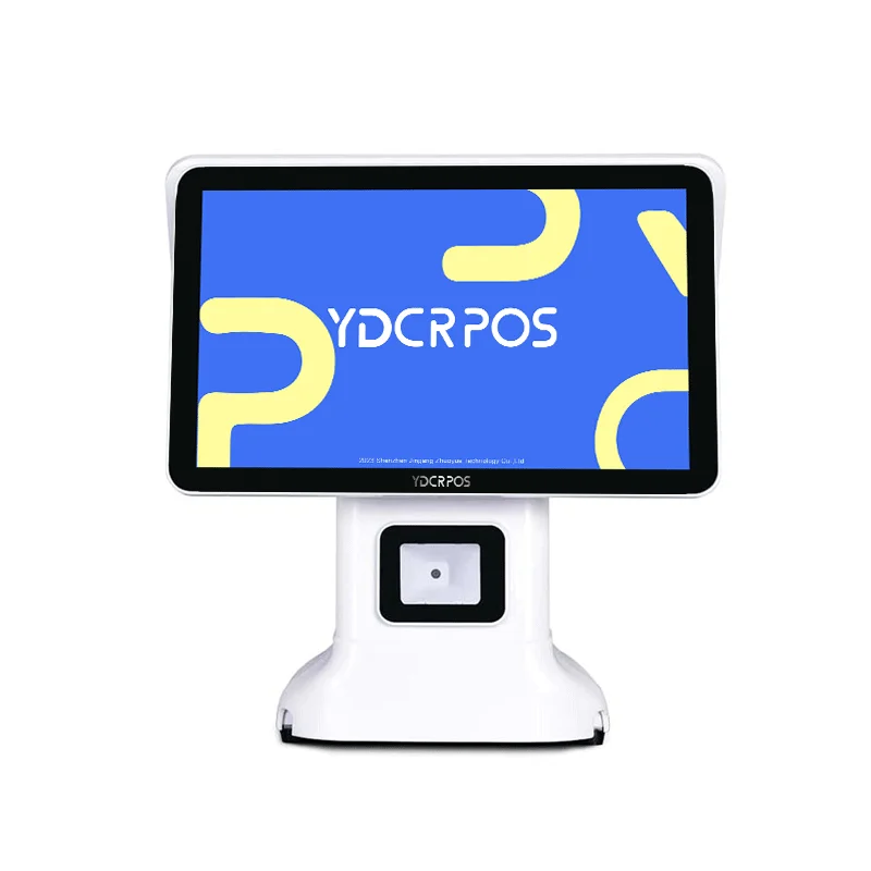 Professional 15 inch Touch Screen Pos System Pos Cashier Machine Pos System With 80mm Thermal Printer For Supermarket