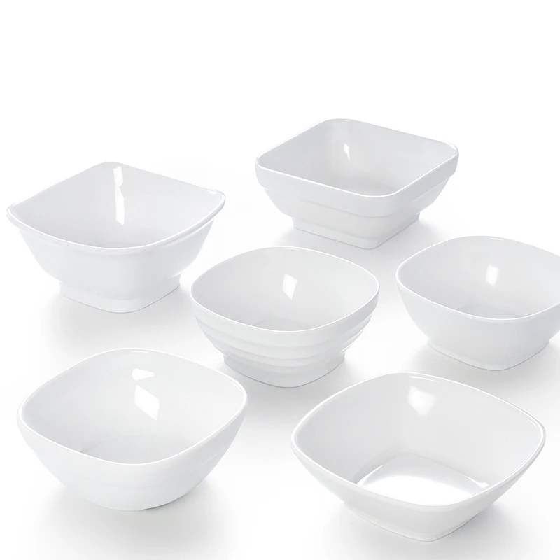 
B6005 China Reliable Manufacturer Hot Selling Durable Circle Plastic Salad Food Bowl 