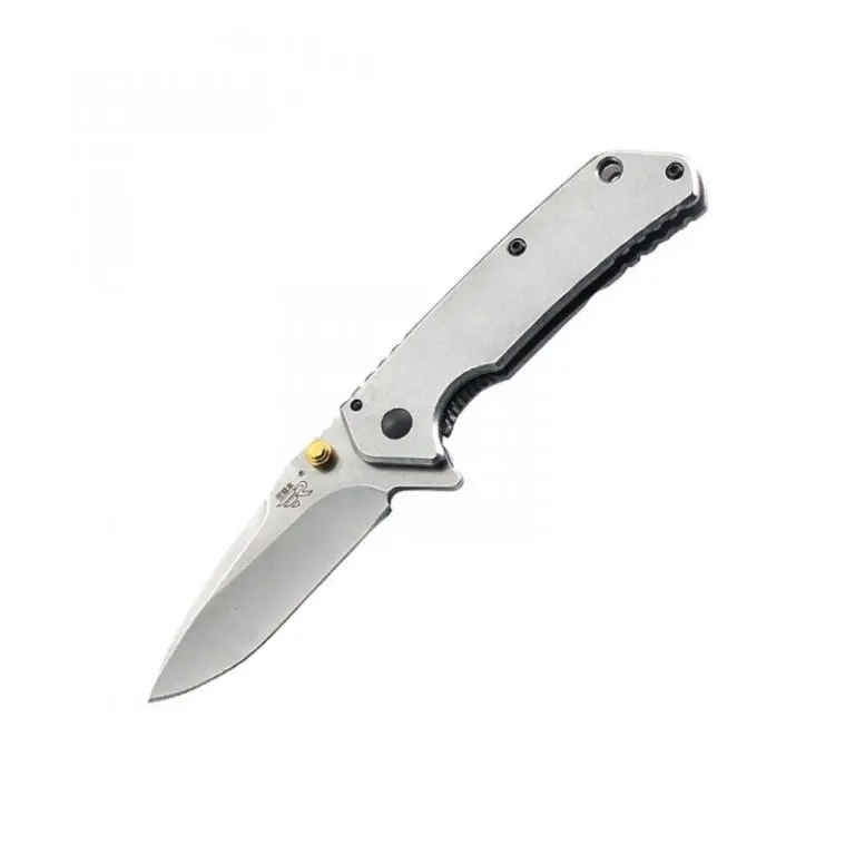 CUSTOM 7056LUF-SF Pocket Knife EDC Knorr-bremse Discount Benchmake Wood Engraving Multifunctional Knife with Opener OEM/ODM