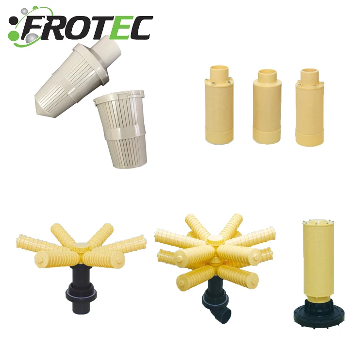 Bottom Mount 6 Laterals Water Strainer Filter for FRP Tank