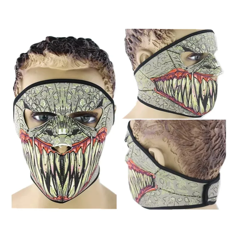 Windproof Full Face CS Tactical Warm Facemask Outdoor Sport motorbike Mask Halloween Cool mask sport