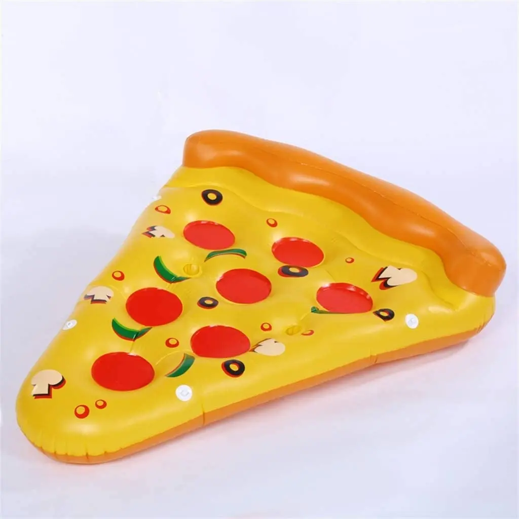 Inflatable Pizza Slice Pool Float Swim Party Toy Summer Pool Raft