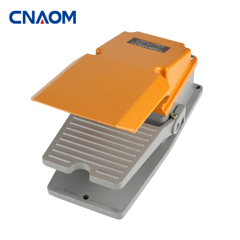 wholesale Material Aluminum 5A 15A AC 230V 380v LT4 Foot Switch Pedal Switch