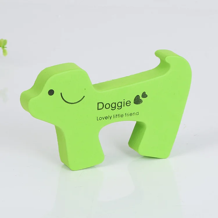 Animal Pattern EVA Kids Finger Protector Child Protection Anti-pinch Hand Door Plug Blocking Door Stopper for Baby