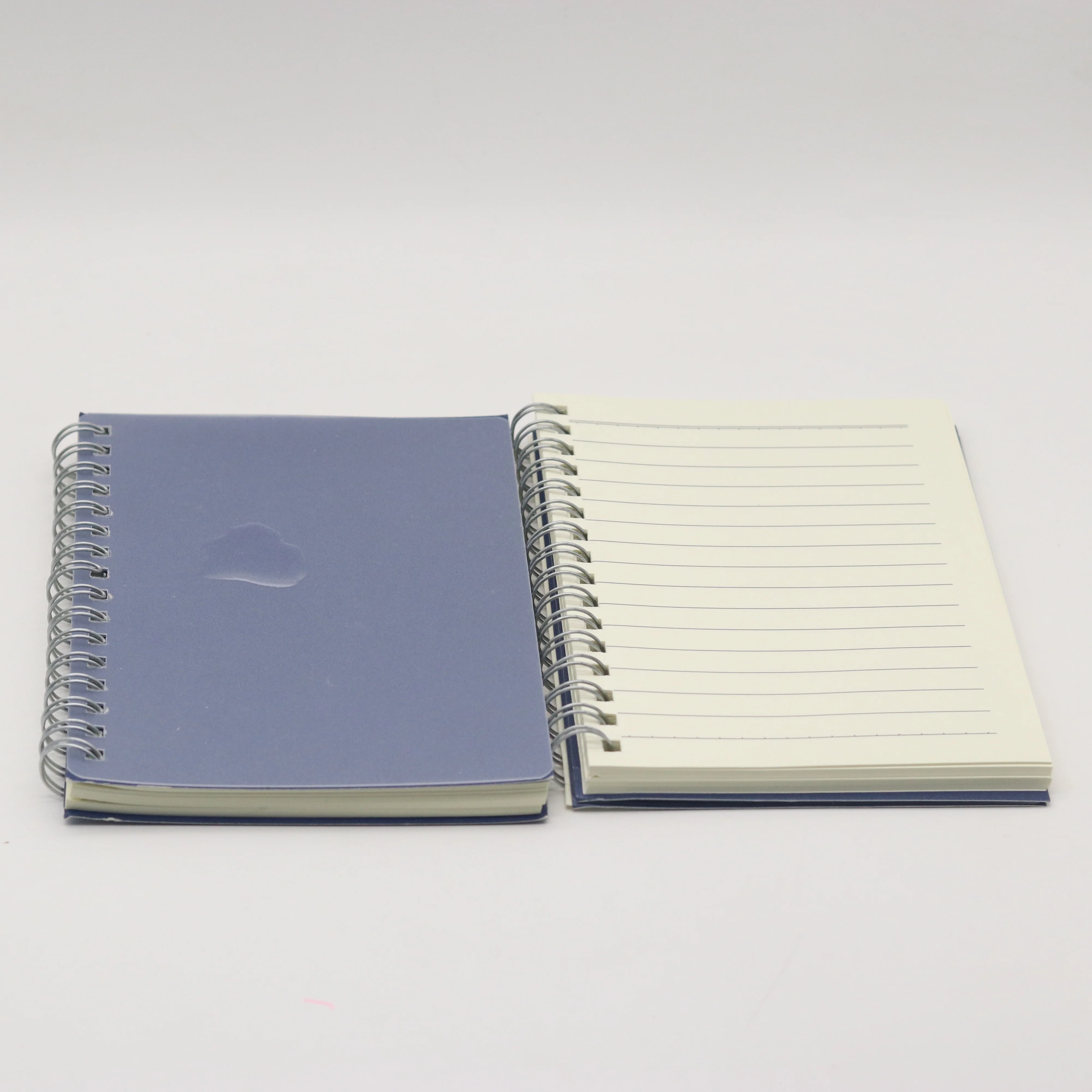 Zeamor A6 A5 Inner Pages with Lined Dotted Waterproof Cover Double Metal Wire Coil Notebook For Students