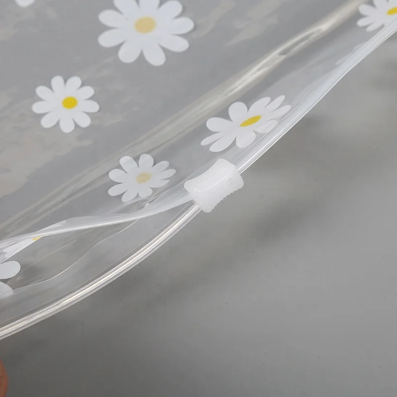 New zip lock EVA frosted/ clear packing bag for clothing tshirts daisy packaging bags