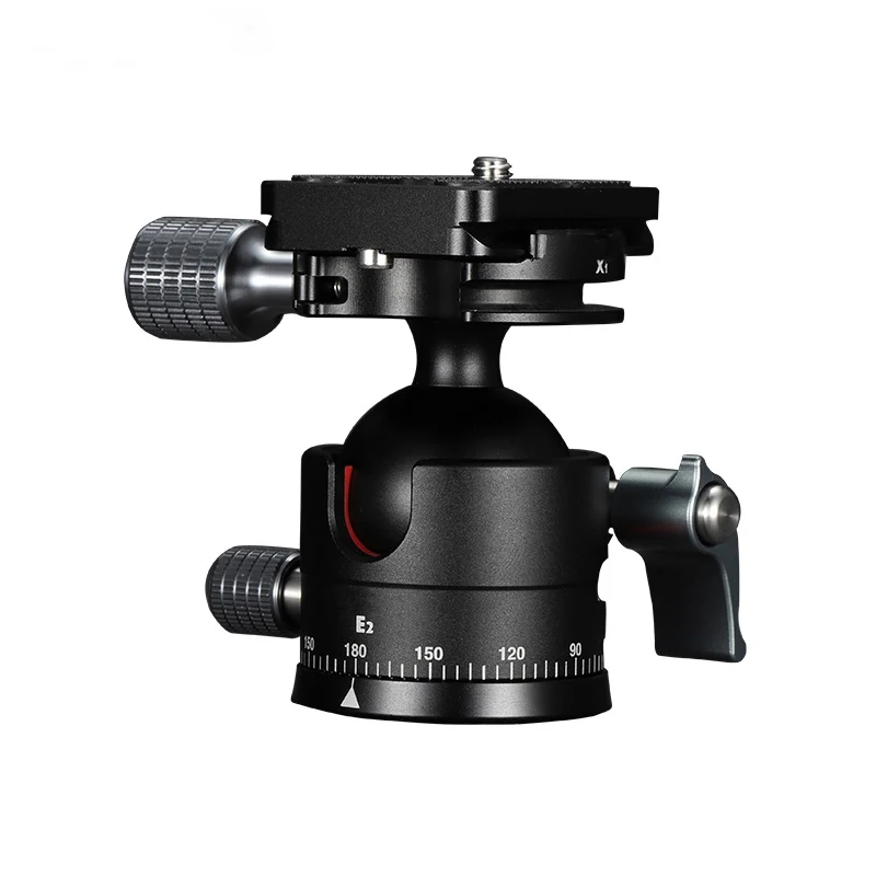 360 Angle Panoramic Rotation  Movie Video Camera Tripod Ball Head 14 & 38 Swivel Ball Head