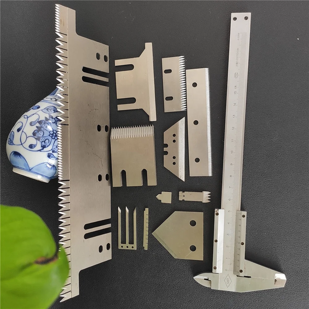 Зубчатые режущее лезвие для упаковочная машина высокой скорости стальных ножей